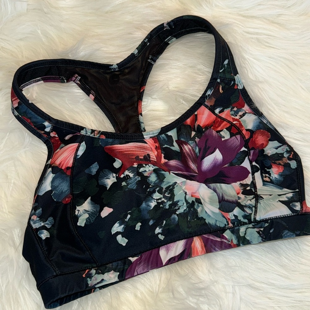 Floral Sport Bra
